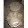 Image 1 : CONCRETE FIGURE - NEW - PAW - SMALL -2PC