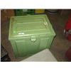 Image 1 : GREEN METAL BOX - TALL