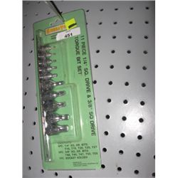 TORQUE SET - 11PC - NEW