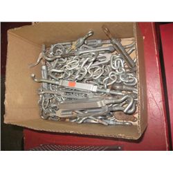 BOX OF CHAIN AND TURNBUCKLES