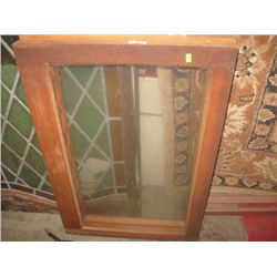 WOOD FRAMED WINDOW