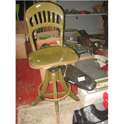 VINTAGE SWIVEL DRAFTING CHAIR