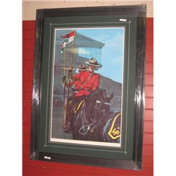 FRAMED L E PRINT  ALL CANADIAN