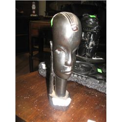 BLACK "HANDCRAFTED AFRICAN CARVING"