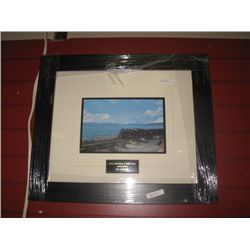 FRAMED PRINT  GREAT NORTHERN WHITE ROCK