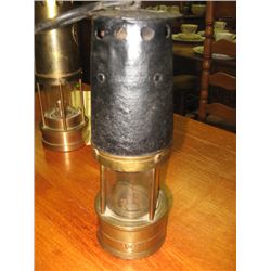 MINERS FLAME SAFETY LAMP - BLACK - D6532