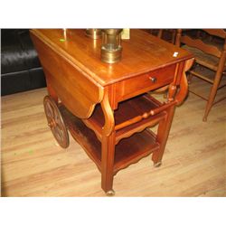 DROP LEAF TEA TROLLEY