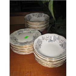 ROYAL ALBERT - SILVER MAPLE SERIES - ASSORTED PCS