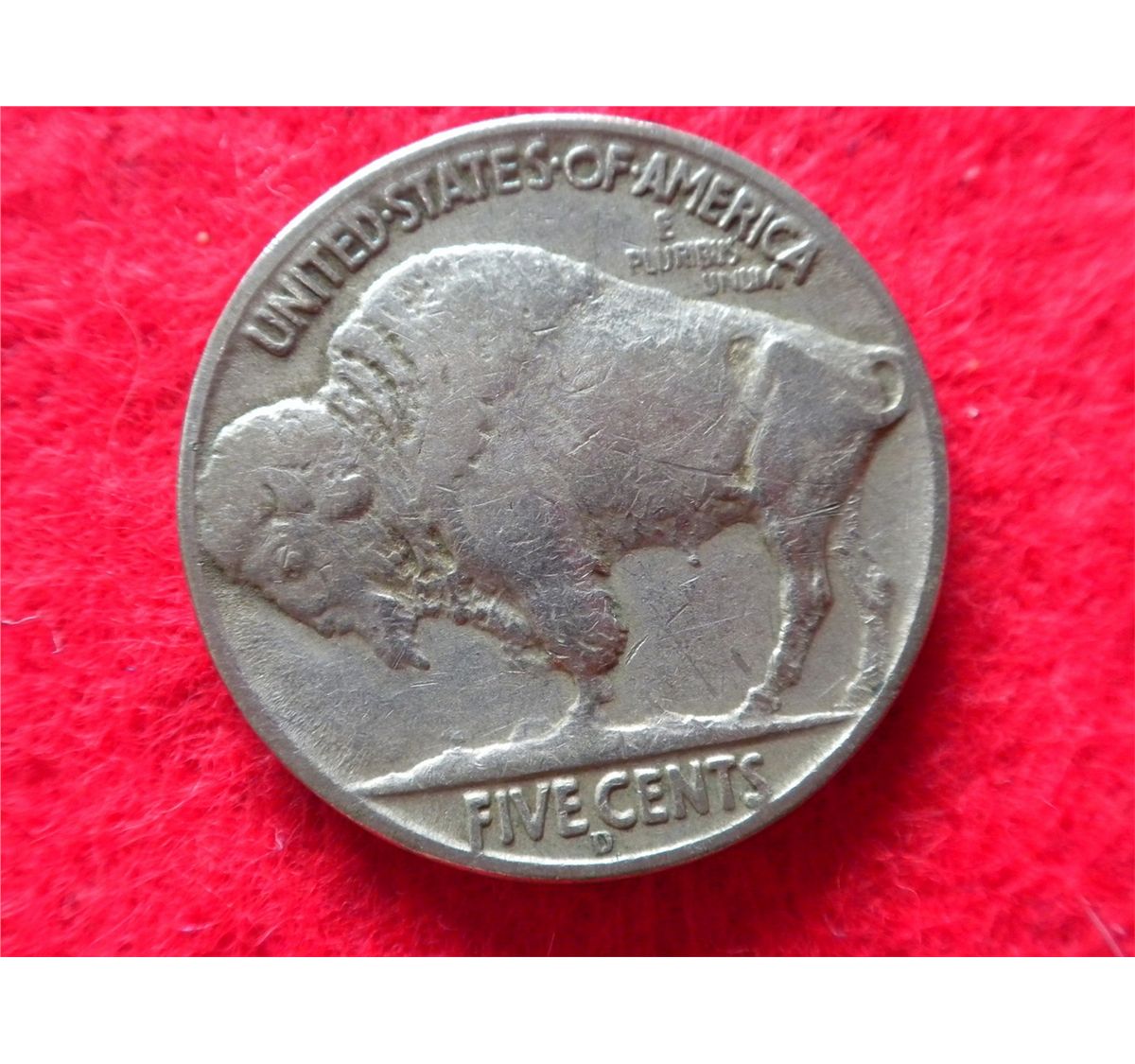 1937-D 3 Legged Buffalo Nickel, Extremely Rare