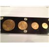 Image 2 : SET OF GOLD COINS- 1910 $20 ST GAUDENS, 1908 $10 INDIAN , 1915 $5 INDIAN, 1927 $2 1/2 INDIAN