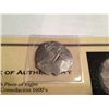 1681 Spanish Shipwreck Silver Coin W/Coa