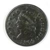 Image 1 : 1809 LARGE CENT SCARCE DATE XF/AU LIGHTLY GRANULAR SURFACES