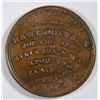 Image 2 : 1836 HARD TIMES   TOKEN R & W ROBINSON  VERY SCARCE  AU/BU