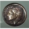 Image 2 : 1951 proof Roosevelt dime  in a 1953 Holder  NTC67  GRADED RIGHT  est $95.-100