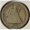 Image 1 : 1875-CC 20 CENT PIECE FINE