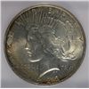 Image 2 : 1922  Peace $  ICG64 GRADED RIGHT ON  est $75-$80