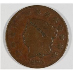 1825 large penny    G/AG   est $20-$25