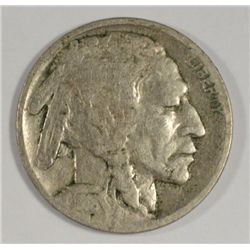 1918D  Buffalo nickel  FULL  date VG  est $30-$35