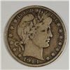 Image 1 : 1914S    Barber half $all original color borderline fine  est $20-$25