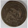 Image 2 : 1857 SEATED QUARTER FINE