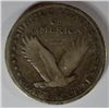 Image 2 : 1917-D TYPE 1 STANDING LIBERTY QUARTER VG/F