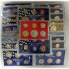 Image 1 : $35.00 FACE VALUE PROOF COINS FROM  UNITED STATES MINT ISSUED SETS