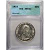 Image 1 : 1921 MISSOURI HALF DOLLAR ICG MS 62 NICE!