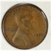 Image 1 : 1924-D LINCOLN CENT VG/FINE DARK SPOT ON CHEEK