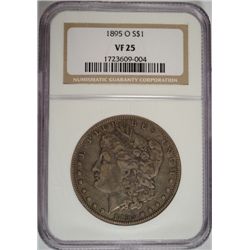 1895O  Morgan $ NGC25  est $375-$400