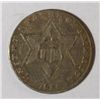 Image 1 : 1858 THREE CENT SILVER VF