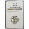 Image 1 : 1945-D MERCURY DIME NGC MS66FB GEM