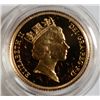 Image 3 : 1987 PROOF ENGLAND GOLD SOVEREIGN IN ORIGINAL BOX  WITH COA!