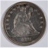 Image 1 : 1891 SEATED LIBERTY QUARTER XF/AU