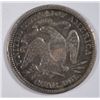 Image 2 : 1891 SEATED LIBERTY QUARTER XF/AU