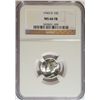 Image 1 : 1945-D MERCURY DIME NGC MS66FB