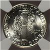 Image 3 : 1945-D MERCURY DIME NGC MS66FB