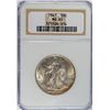Image 1 : 1947 WALKING LIBERTY HALF DOLLAR NGC MS 65 GEM