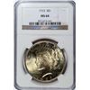 Image 1 : 1923 Peace Dollar NGC MS 64