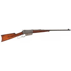 Early Production Winchester Model 1895 Flat Side Lever Action Rifle