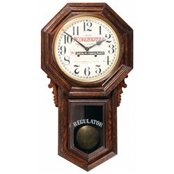 Winchester Advertising Regulator Clock
