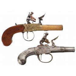 Lot of Two Flintlock Pistols