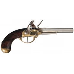 French Charleville Model 1777 Flintlock Martial Pistol