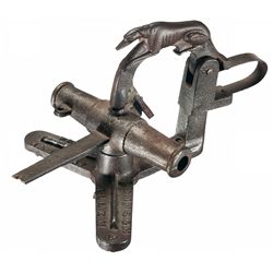 Johnson & Allen Patent Double Barrel Alarm Gun