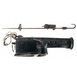 Collector's Lot of Two 12 Gauge Garden Alarm Guns