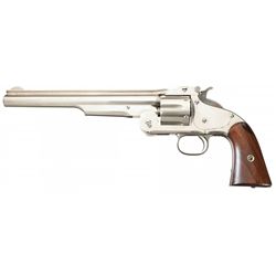 Outstanding Smith & Wesson Model 3 Russian 1st Model Single Action Revolver with Factory Letter