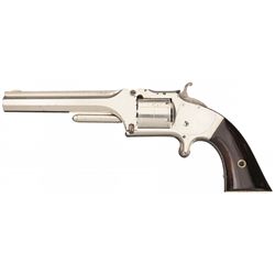 Rare 5" Smith & Wesson Model 2 Army Revolver with Factory Letter