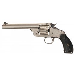 Historic Smith & Wesson New Model No. 3, .44  Single Action Target Revolver with Factory Letter
