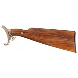 Detachable Shoulder Stock for a Smith & Wesson Australian Model Single Action Revolver