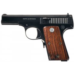 Scarce, Very Early Production Smith & Wesson Model of 1925, 32 Caliber Pistol, with 2-Digit Serial N