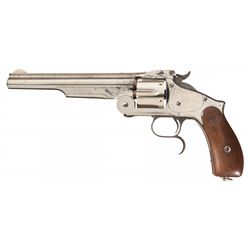 Smith & Wesson Model 3 Russian Second Model Revolver with Factory Letter